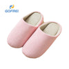 Unisex Winter Indoor Soft Sole Mute Rutschfeste Baumwollhausschuhe