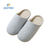 Unisex Winter Indoor Soft Sole Mute Rutschfeste Baumwollhausschuhe