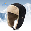 Winter-Retro-Ohrschutz, warme Baumwollmütze