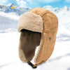 Winter-Retro-Ohrschutz, warme Baumwollmütze