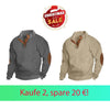 🔥39.90€!🎁Neujahrsverkauf 2025!❄️Herren Herbst und Winter Casual Stehkragen Langarm Jacquard Pullover Sweatshirt-BC46-✨(Kostenloser Versand für 2 Artikel!)