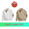 🔥39.90€!🎁Neujahrsverkauf 2025!❄️Herren Herbst und Winter Casual Stehkragen Langarm Jacquard Pullover Sweatshirt-BC46-✨(Kostenloser Versand für 2 Artikel!)