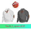 🔥39.90€!🎁Neujahrsverkauf 2025!❄️Herren Herbst und Winter Casual Stehkragen Langarm Jacquard Pullover Sweatshirt-BC46-✨(Kostenloser Versand für 2 Artikel!)