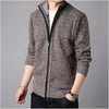 19.90€!🔥Herren S gestrickter lässiger Stehkragen-Pullover-Cardigan-(BC101)