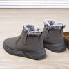 Herren Winter Kurze Warme Schneestiefel im einfachen Stil W095
