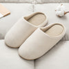 Unisex Winter Indoor Soft Sole Mute Rutschfeste Baumwollhausschuhe