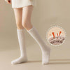 Lange Socken aus Fleece für Damen