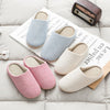 Unisex Winter Indoor Soft Sole Mute Rutschfeste Baumwollhausschuhe