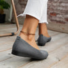 Gofrei™ Geflochtene Damen-Flachschuhe, bequem, atmungsaktiv-aqy