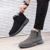 Herren Winter Kurze Warme Schneestiefel im einfachen Stil W095