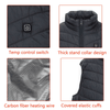 Heated Vest Unisex Warming Heated Vest Jacket